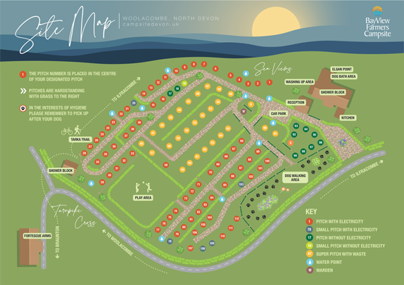 Caravan and Campsite Devon